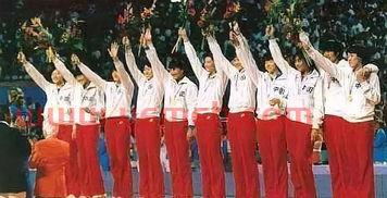 1992年中国女排奥运会成绩