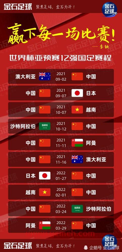 世亚预赛程2021赛程表（世亚预选赛赛程直播）