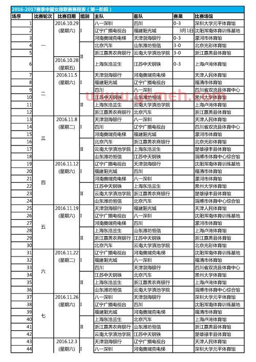 2017年中国队亚冠赛程（2017亚冠赛程表）