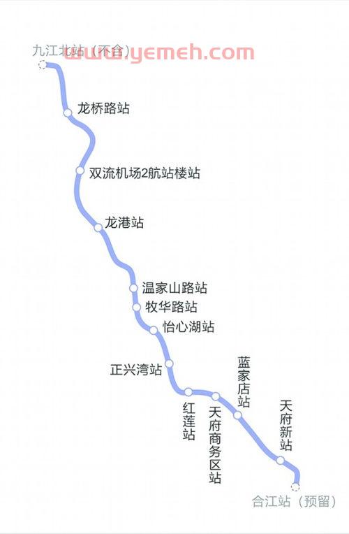 13号线线路图