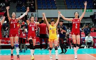 中国女排险胜巴西女排