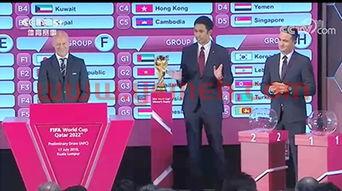 中国男足在2022年卡塔尔世界杯预选赛的对手